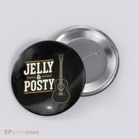 Jelly & Posty Guitar Music Button thumb 0