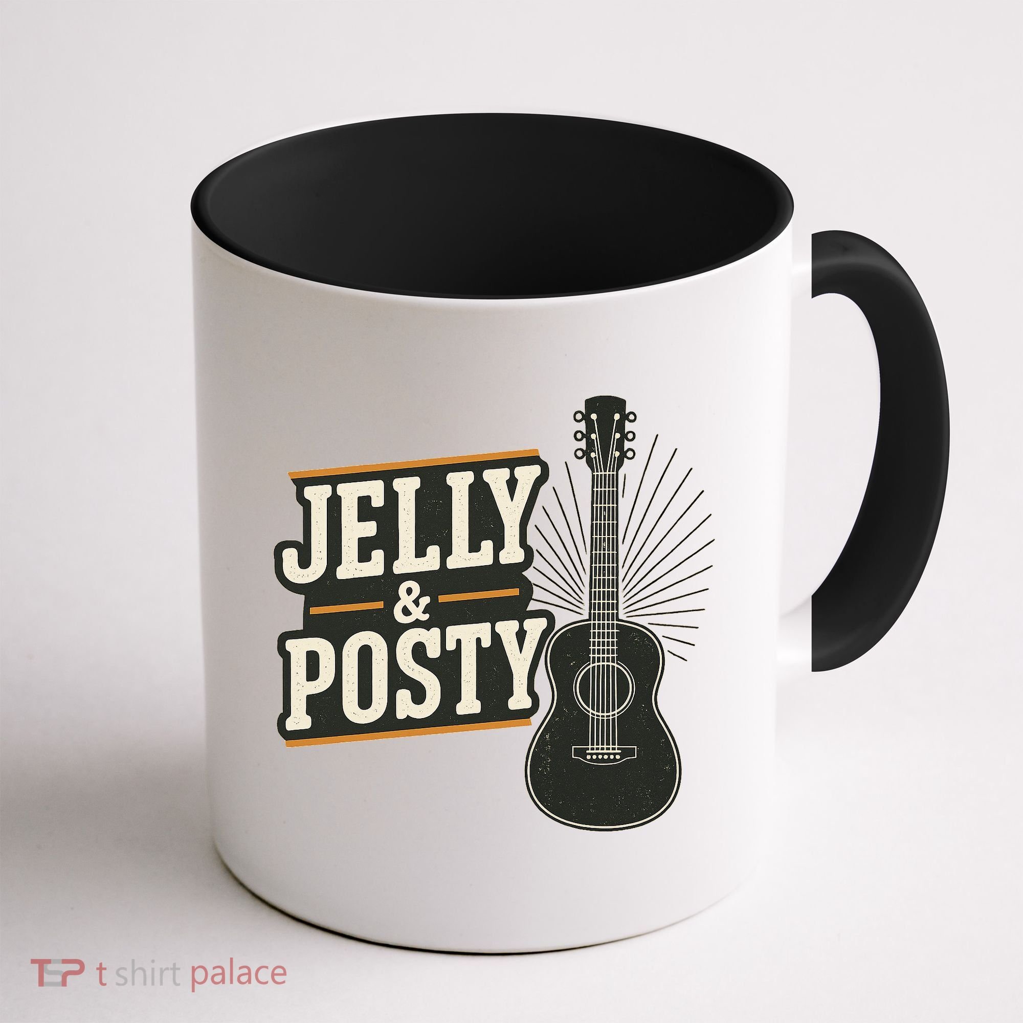 Jelly & Posty Guitar Music Coffee Mug