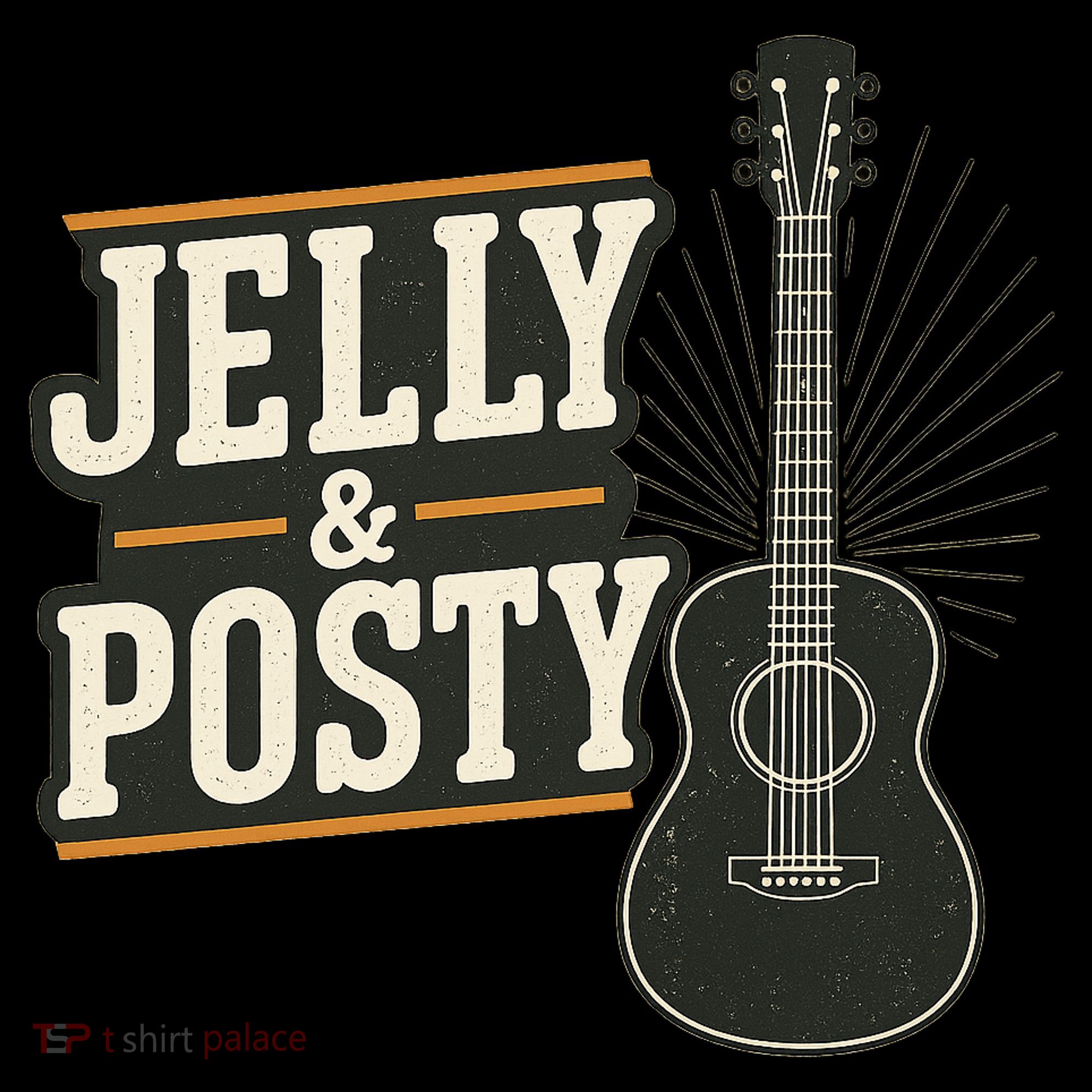 Jelly & Posty Guitar Music Coffee Mug