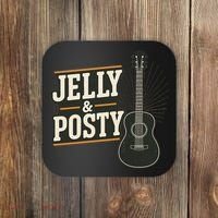 Jelly & Posty Guitar Music Coaster thumb 0