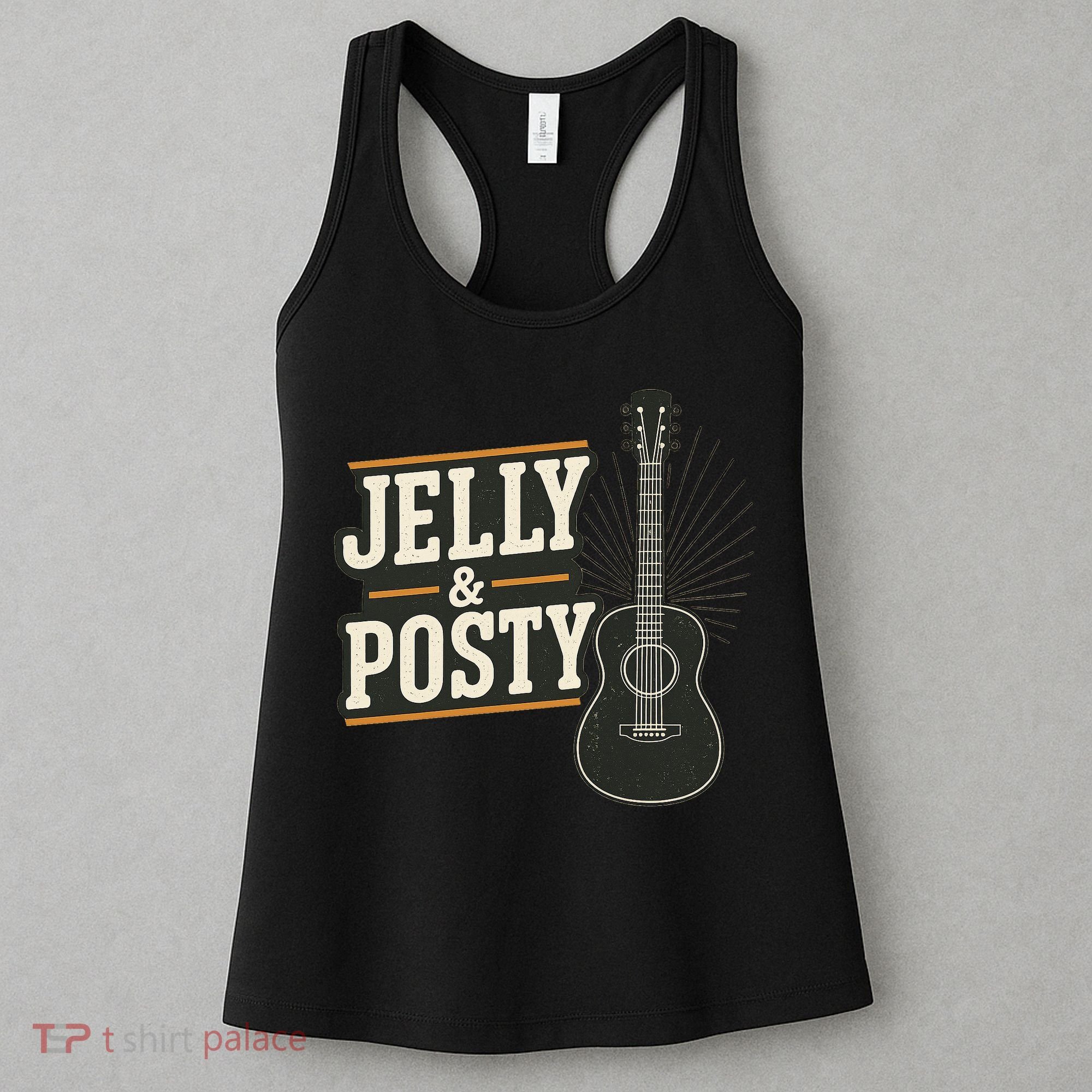 Jelly & Posty Guitar Music Women's Tank Top