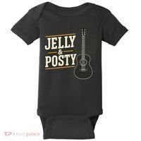 Jelly & Posty Guitar Music Baby Bodysuit thumb 0