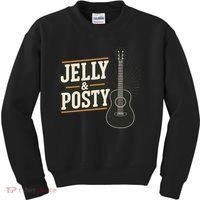Jelly & Posty Guitar Music Kids Sweatshirt thumb 0