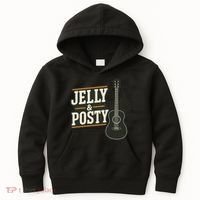 Jelly & Posty Guitar Music Kids Hoodie thumb 0
