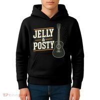 Jelly & Posty Guitar Music Kids Hoodie thumb 4