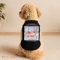 Jesus Paid It All Romans 623 Christian Easter Bill Bible Doggie Tank thumb 2