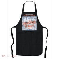 Jesus Paid It All Romans 623 Christian Easter Bill Bible Apron thumb 0