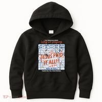 Jesus Paid It All Romans 623 Christian Easter Bill Bible Kids Hoodie thumb 0