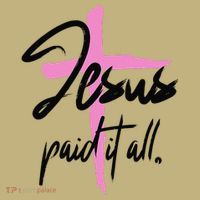 Jesus Paid It All Christian Pay Bills Funny God Shopping Mousepad thumb 1