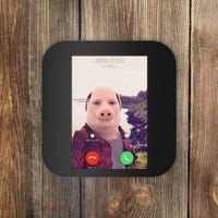 John Pork Is Calling Coaster thumb 0
