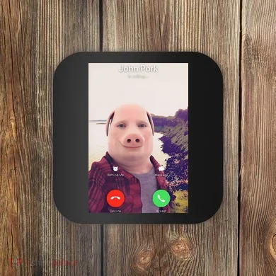 John Pork Is Calling Coaster