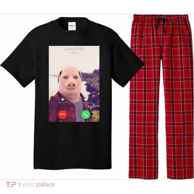 John Pork Is Calling Pajama Set