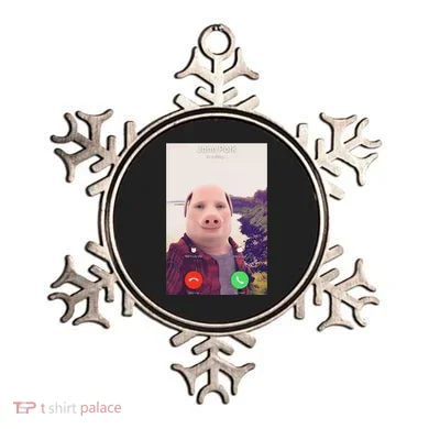 John Pork Is Calling Ornament