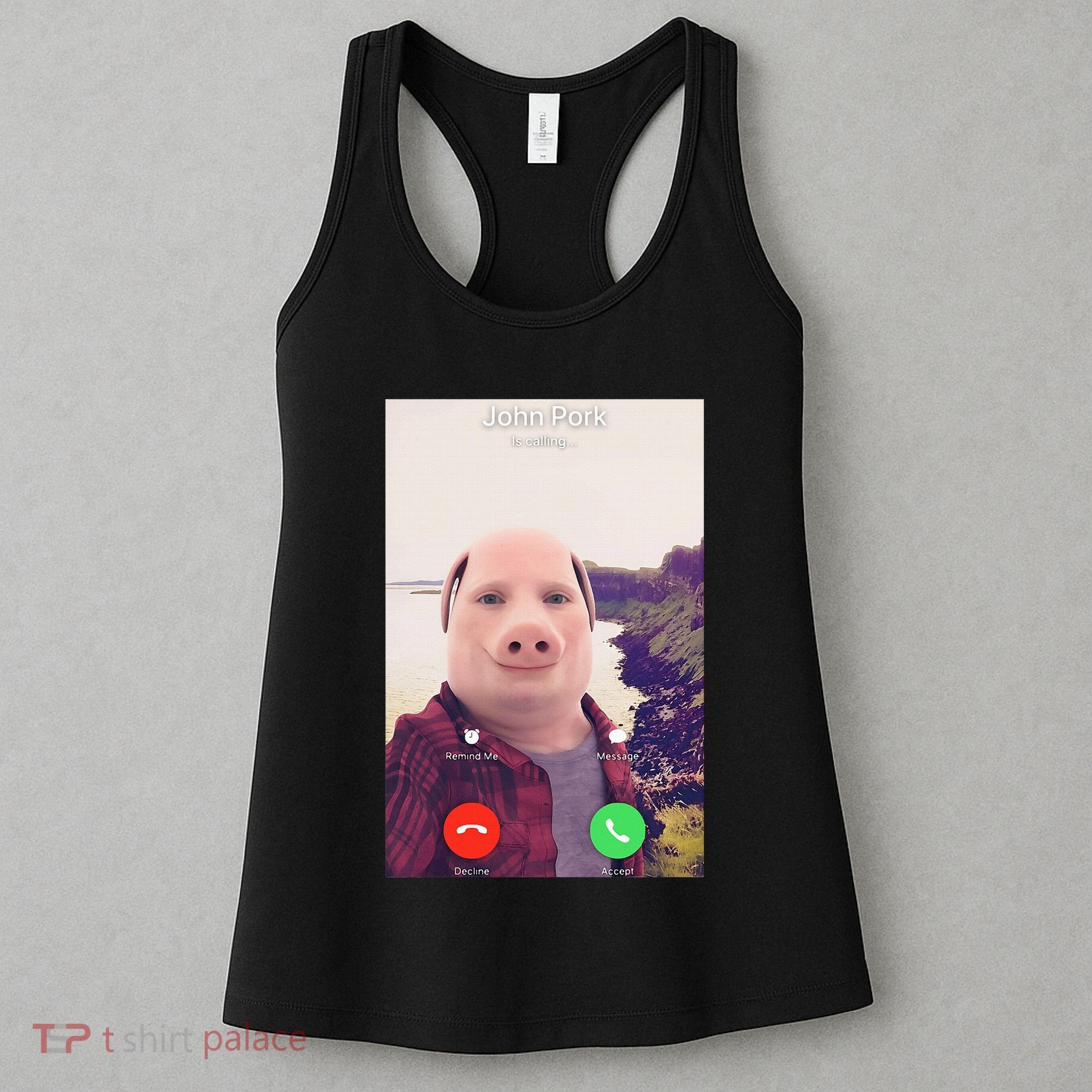 John Pork Is Calling Women's Tank Top