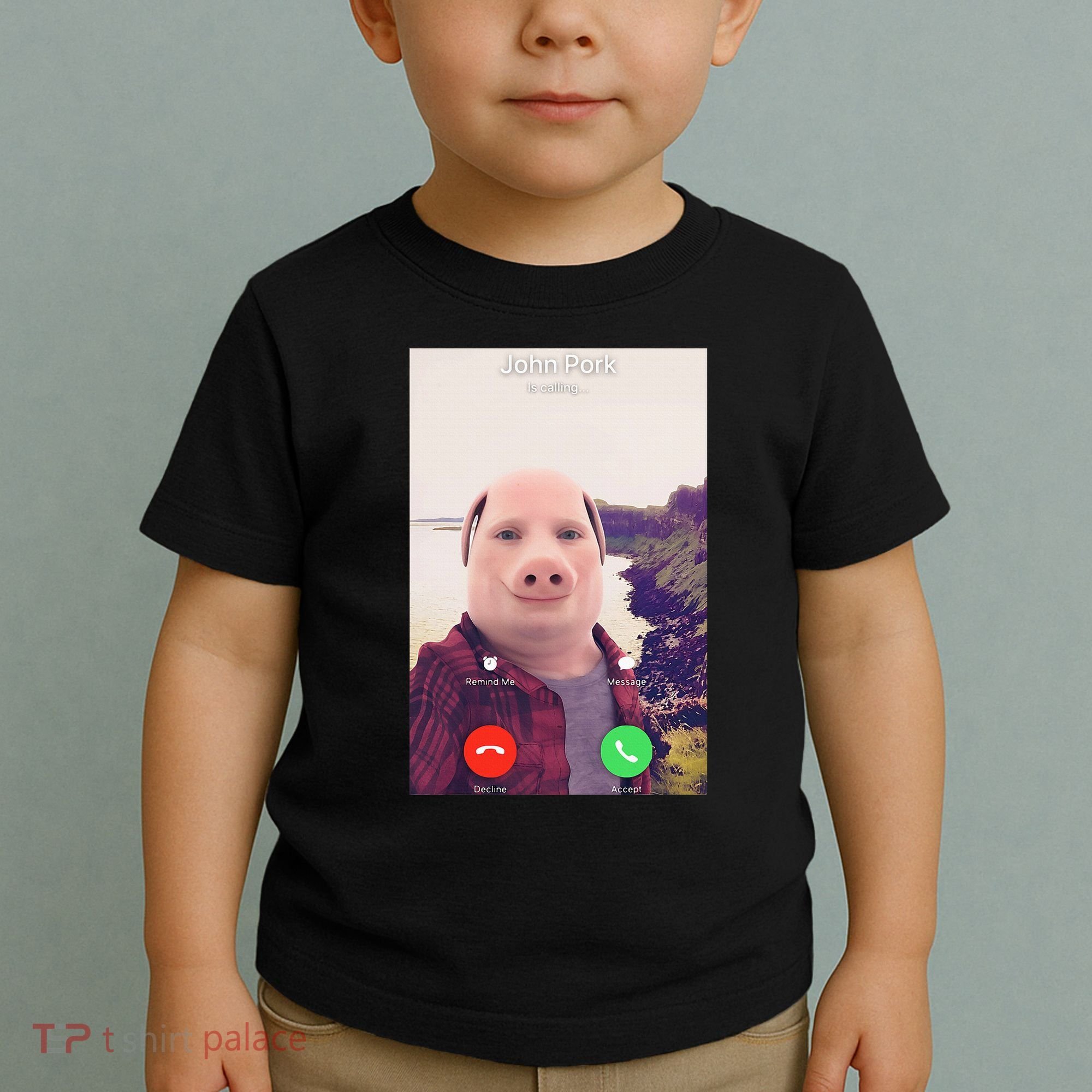 John Pork Is Calling Toddler T-Shirt