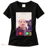 John Pork Is Calling Women's T-Shirt thumb 0
