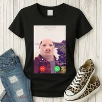 John Pork Is Calling Women's T-Shirt thumb 3