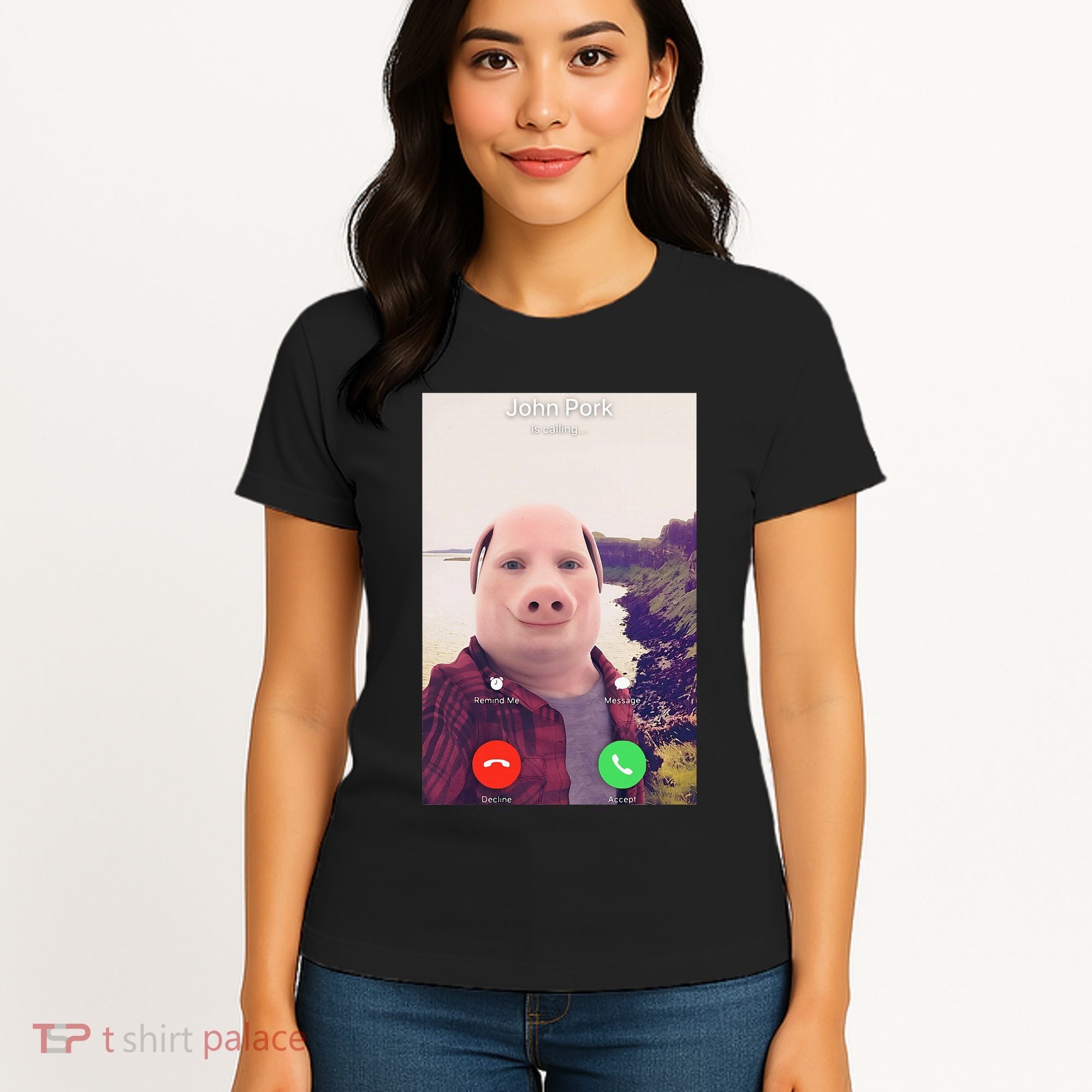John Pork Is Calling Women's T-Shirt