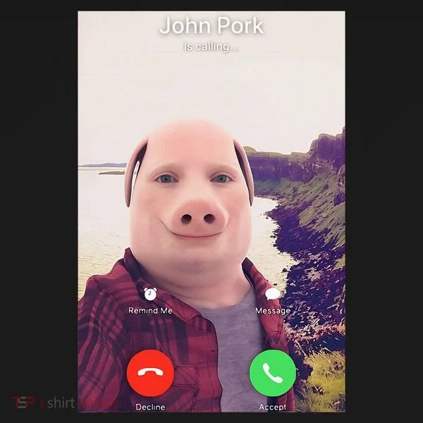 John Pork Is Calling Women's T-Shirt