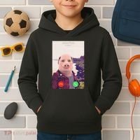 John Pork Is Calling Kids Hoodie thumb 2
