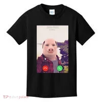 John Pork Is Calling Kids T-Shirt thumb 0