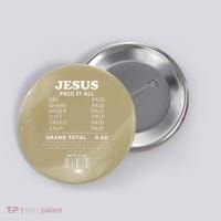 Jesus Paid It All Receipt Button thumb 0