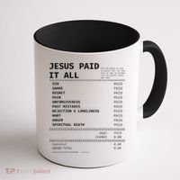 Jesus Paid It All Coffee Mug thumb 1