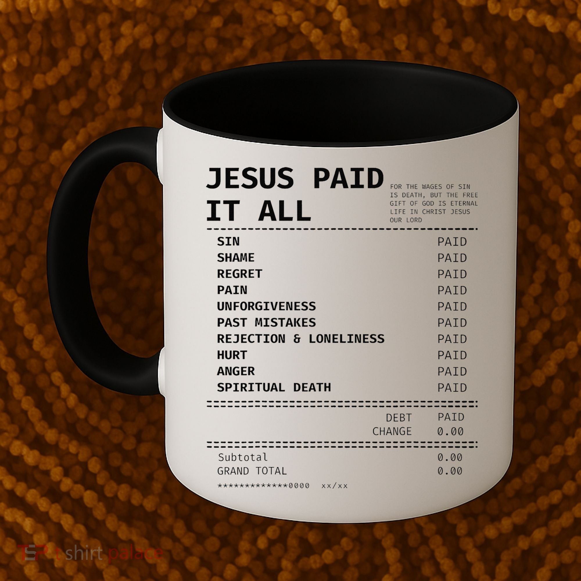 Jesus Paid It All Coffee Mug