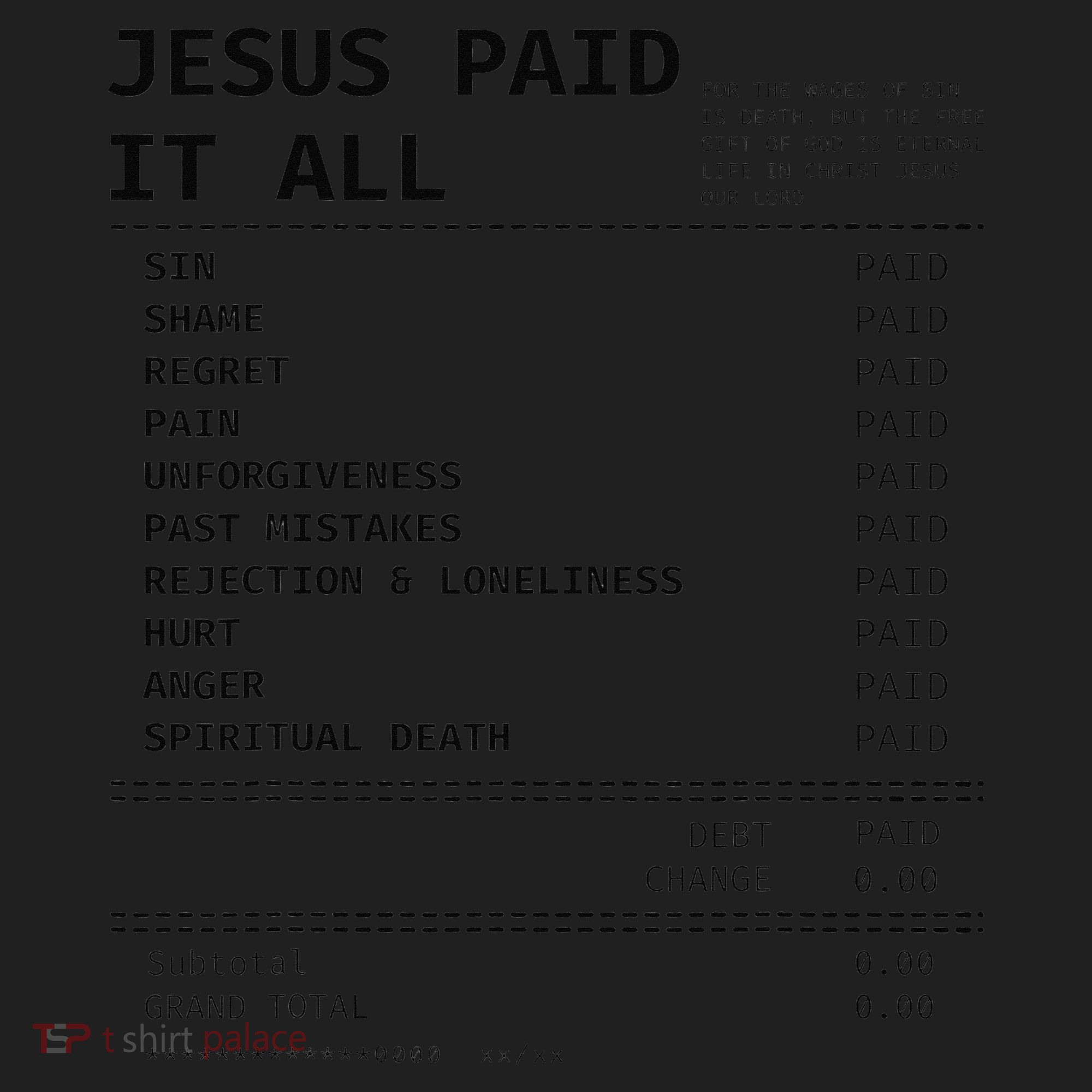 Jesus Paid It All Beanie
