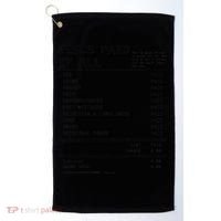 Jesus Paid It All Golf Towel thumb 0