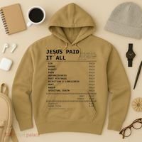 Jesus Paid It All Hoodie thumb 3
