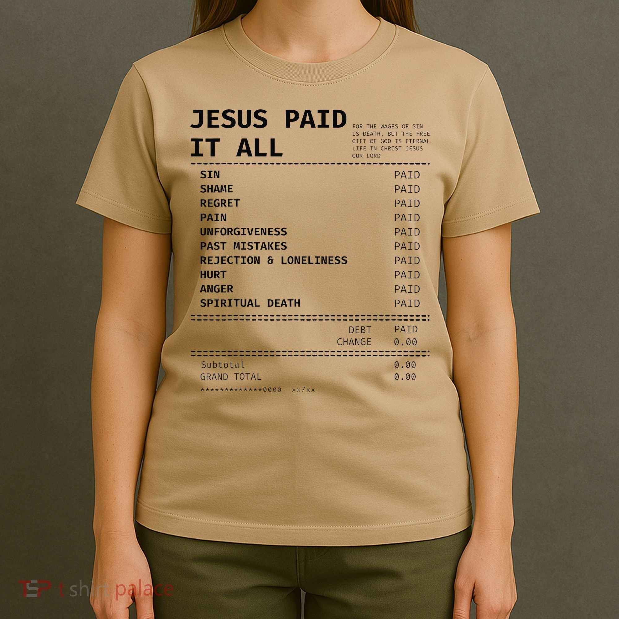 Jesus Paid It All T-Shirt