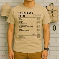 Jesus Paid It All T-Shirt thumb 6