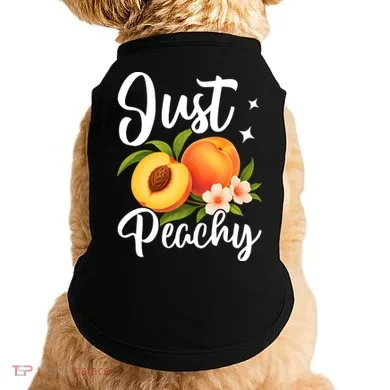 Just Peachy Doggie Tank