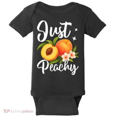 Just Peachy Baby Bodysuit