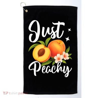 Just Peachy Golf Towel
