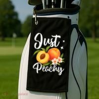 Just Peachy Golf Towel thumb 2