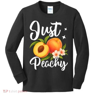 Just Peachy Kids Long Sleeve Shirt