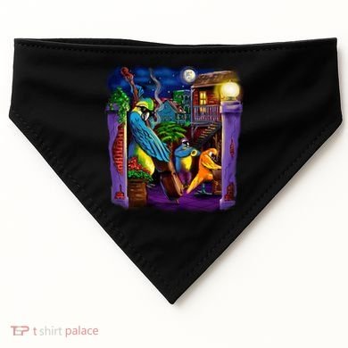 Jazz Parrots USA-Made Doggie Bandana