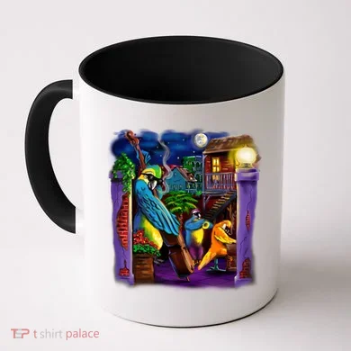 Jazz Parrots Coffee Mug
