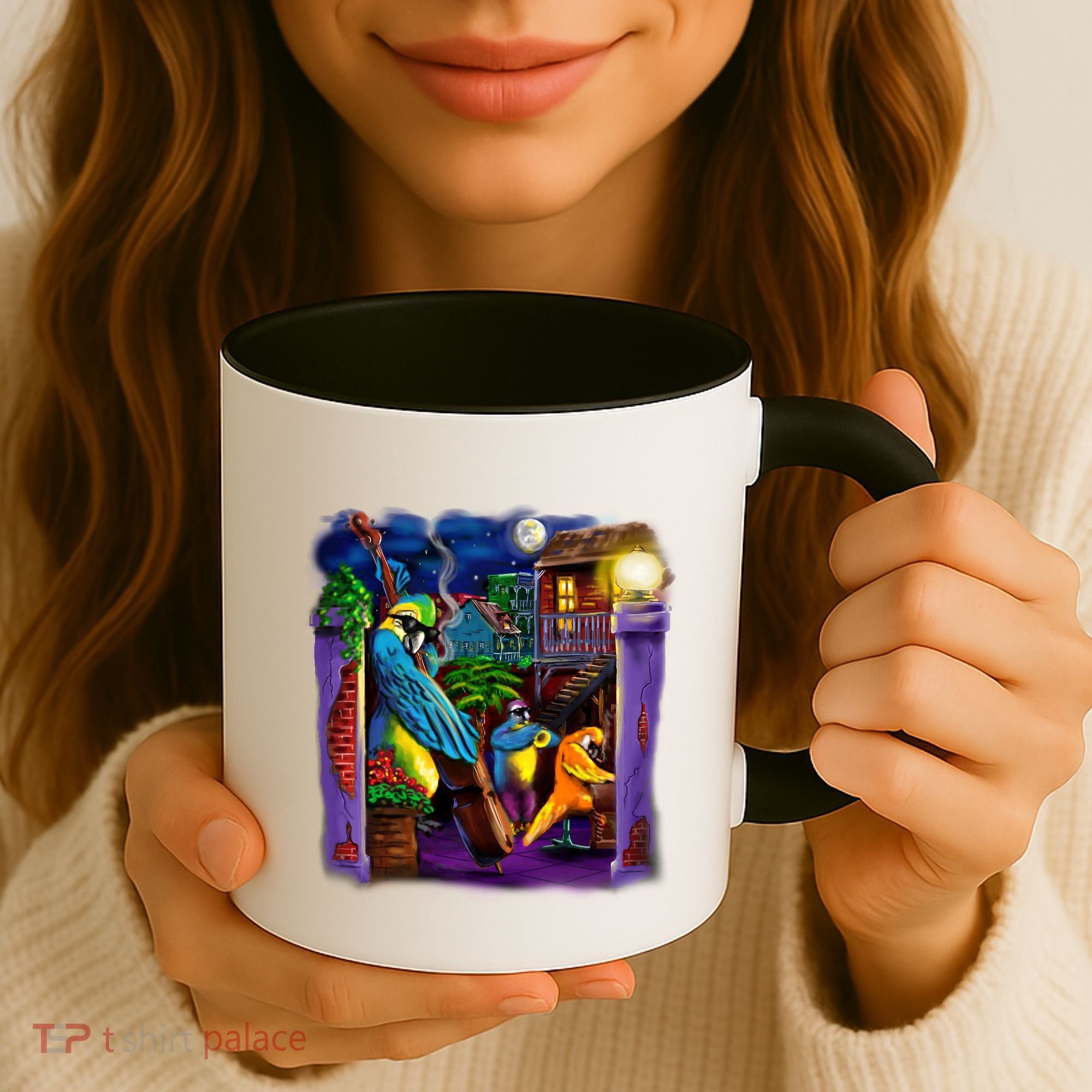 Jazz Parrots Coffee Mug