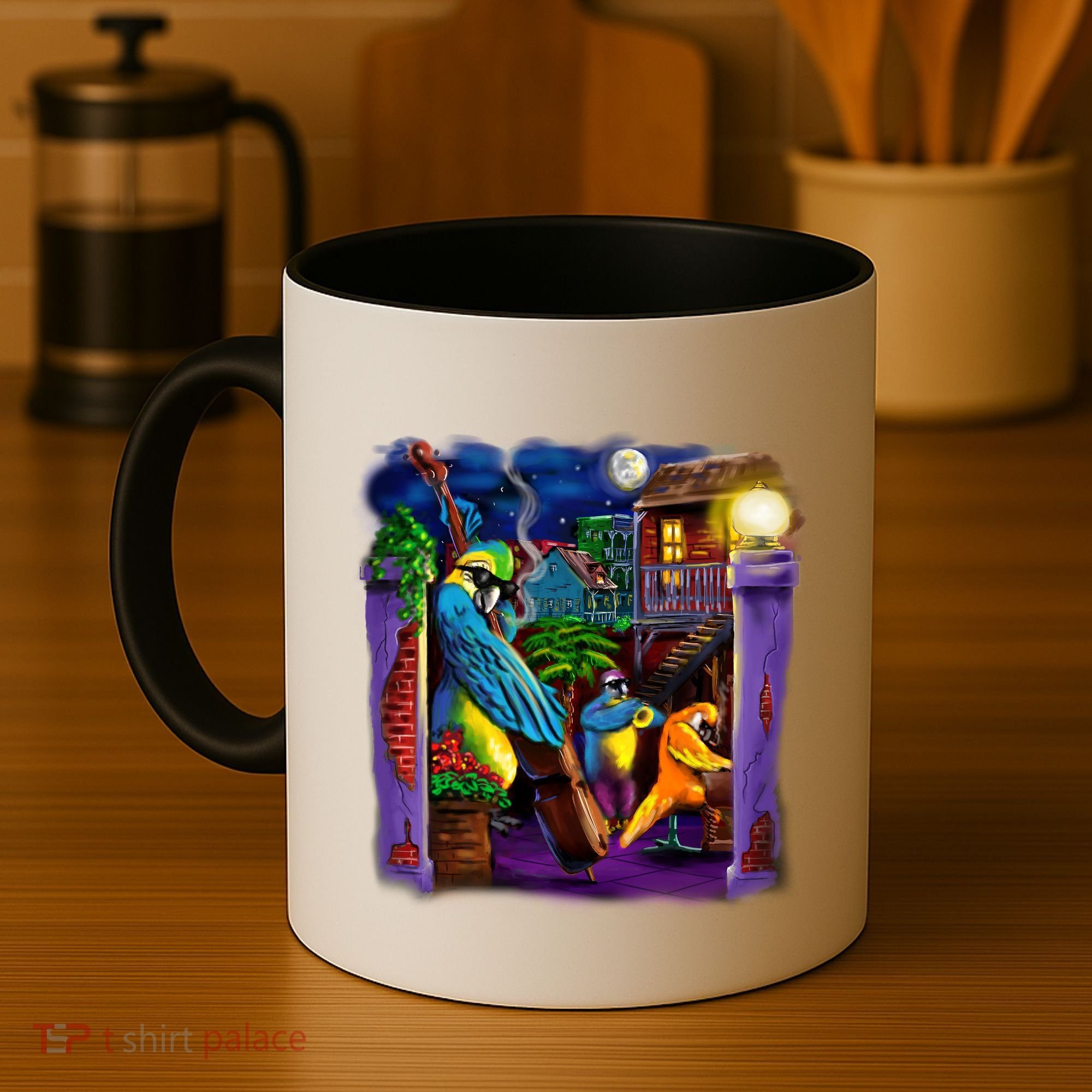 Jazz Parrots Coffee Mug