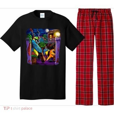 Jazz Parrots Pajama Set