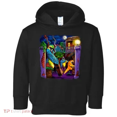 Jazz Parrots Toddler Hoodie