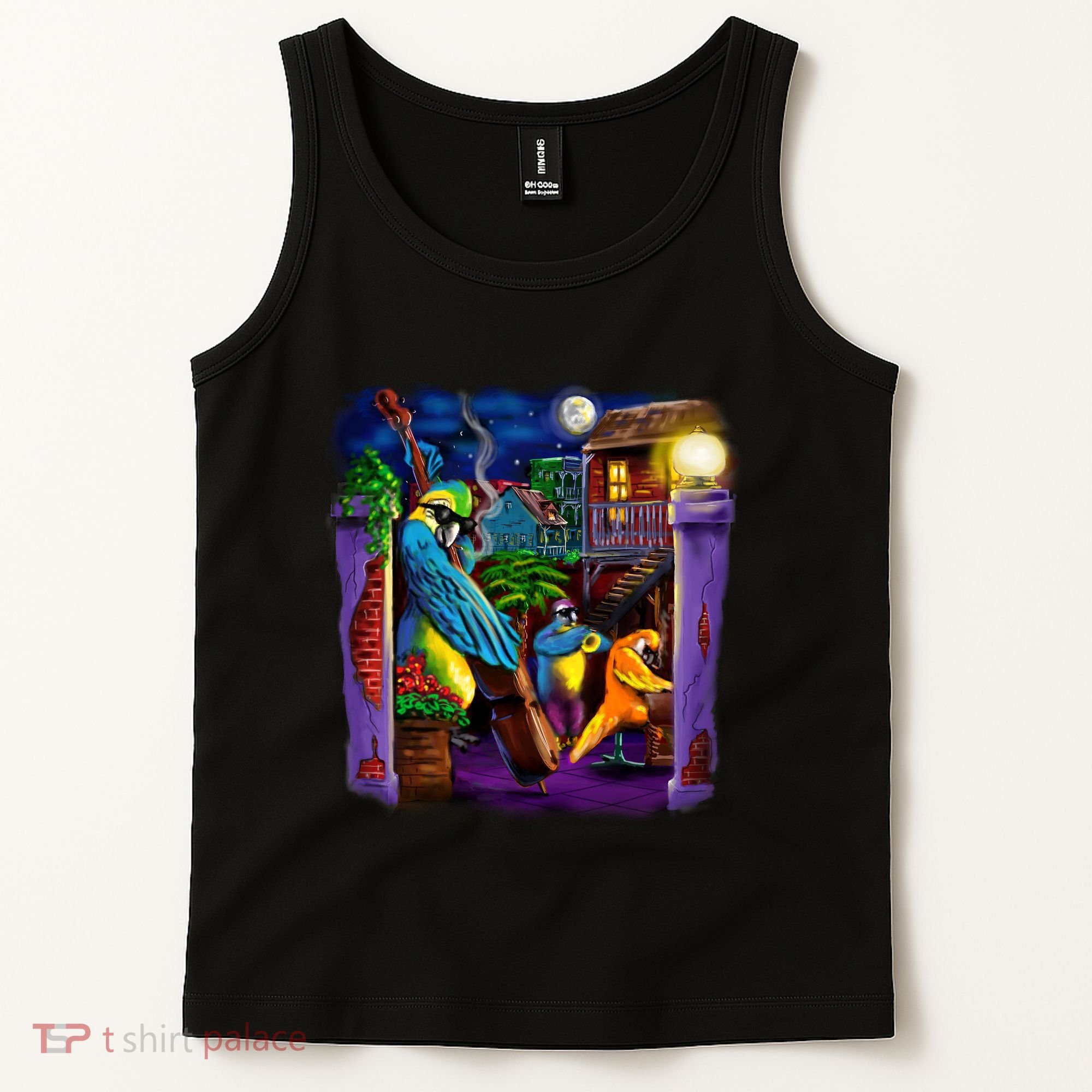 Jazz Parrots Tank Top