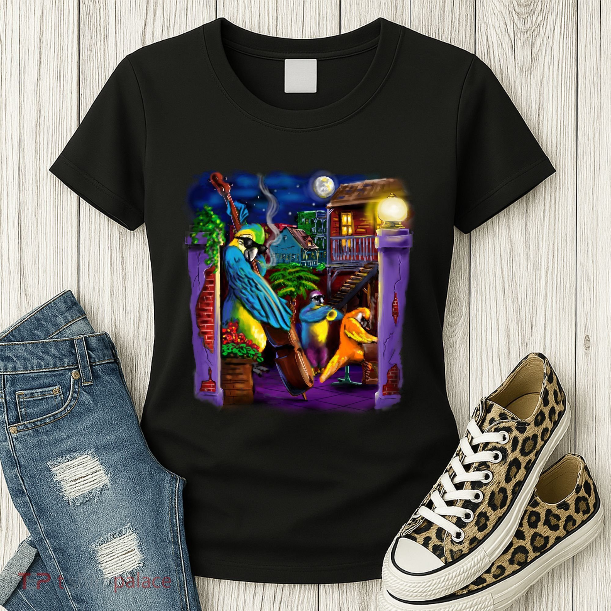 Jazz Parrots Women's T-Shirt