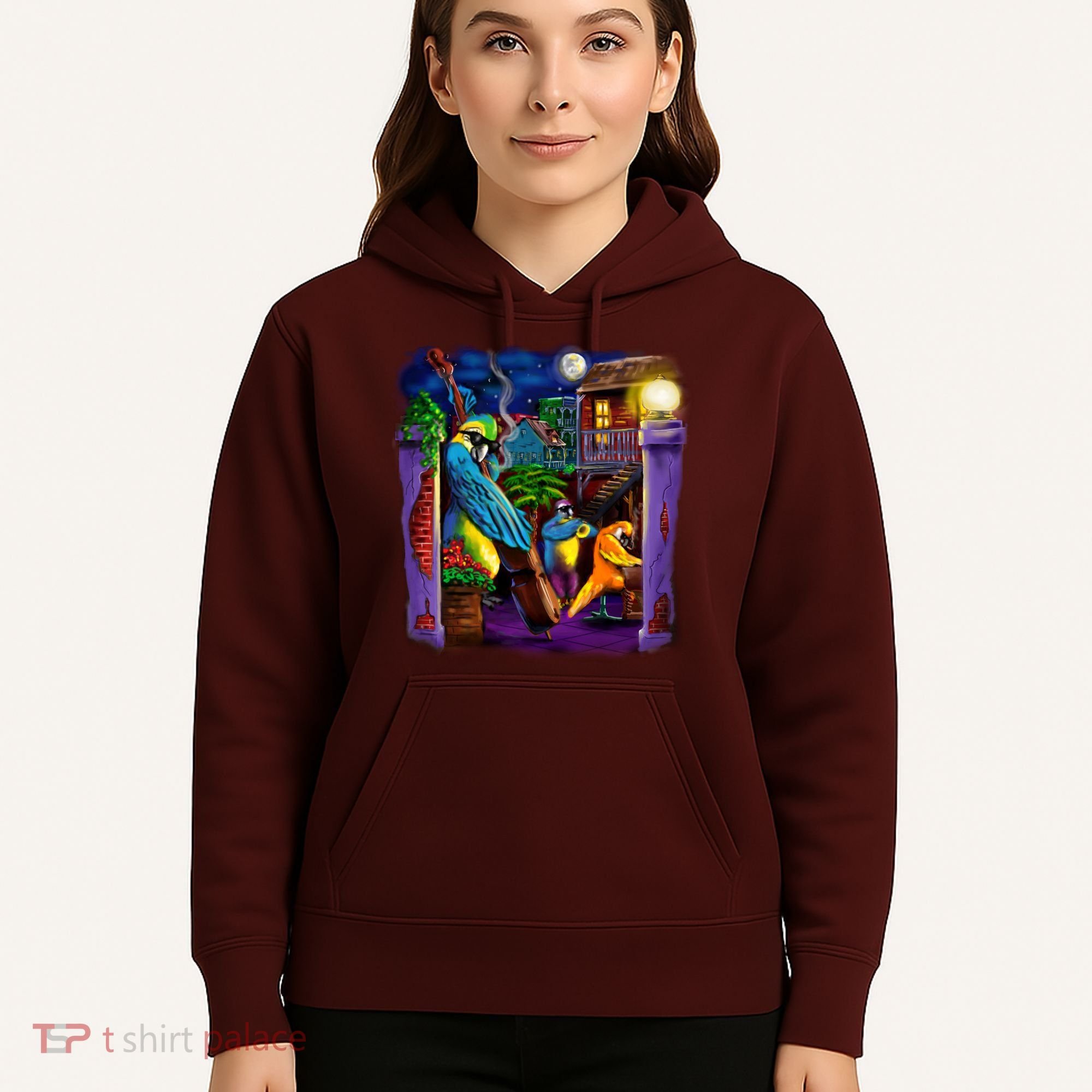 Jazz Parrots Hoodie