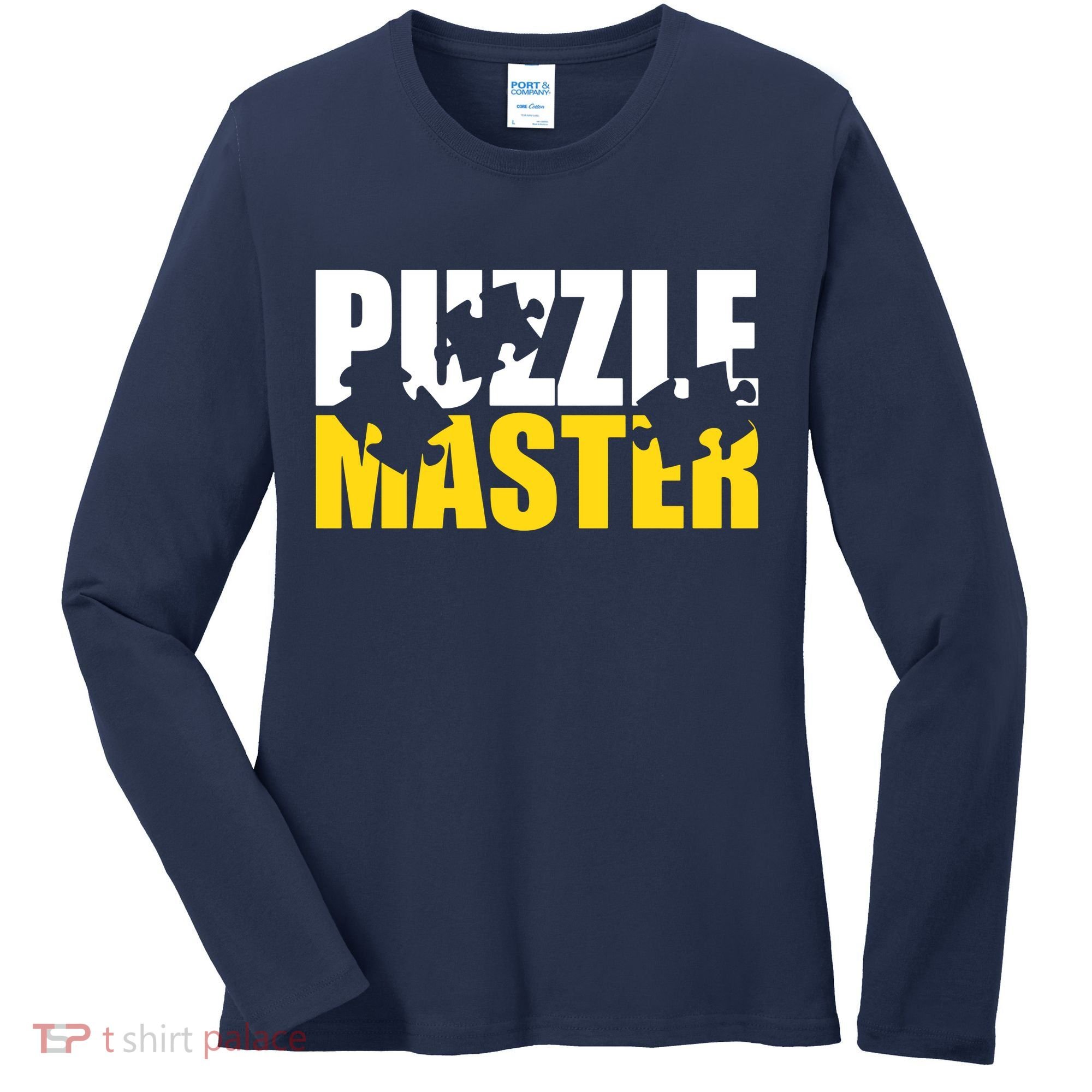 Jigsaw Puzzle Master Women's Long Sleeve Shirt
