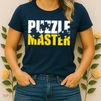 Jigsaw Puzzle Master Women's T-Shirt thumb 2