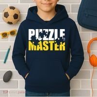 Jigsaw Puzzle Master Kids Hoodie thumb 2